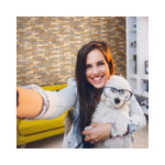 Fachaleta Brillante Corona Sanitario Fco 30X45