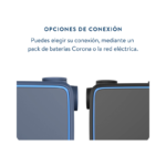 Grifería Lavamanos Corona Liquid Sense Negro