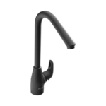 Grifería Lavaplatos Monocontrol Grival Aluvia Mate Black