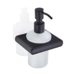 Jabonera Líquida Grival Mate Black Para Lavamanos