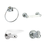 Juego Accesorios Baño Grival Nilo 4 Piezas