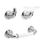 Kit Accesorios Baño Grival Valencia X 3
