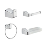 Kit Accesorios Para Baño Grival Cascade 4 Piezas