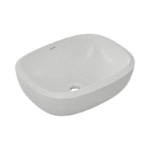 Lavamanos Corona Cascade Vessel Blanco Sobreponer