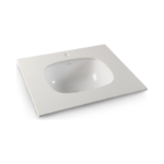 Lavamanos De Incrustar Corona Cascade Blanco