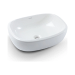 Lavamanos De Sobreponer Corona Cascade Vessel Blanco