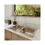 Lavaplatos Doble Socoda E 84X51 Acero Inoxidable