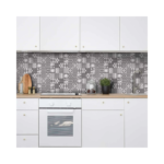 Listón Vinil Corona Gris 15X45 Decorativo