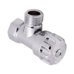 Llave De Abasto Gricol Cromada Metálica Conector Aluminio