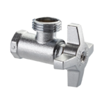 Llave De Regulación Grival Satinada 3/4 Para Lavadora