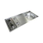 Mesón Acero Inoxidable North Izquierdo Monocontrol 120X50