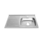 Mesón Cocina Socoda Vital Basic 100X52 Derecho