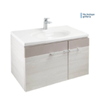 Mueble De Baño Corona Elipse Plus 80Cm Con Lavamanos Y Desagüe