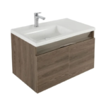 Mueble Para Baño Corona Pontus Vital 80Cm Milán Con Lavamanos