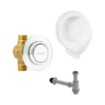 Orinal Corona Mediano Con Grifería Antiv Institucional