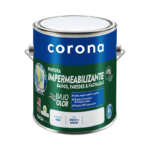Pintura Impermeabilizante Corona Blanco 1 Galón