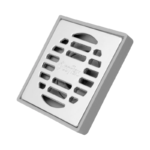 Rejilla Cuadrada Pavco Cromada 10X10 Cm