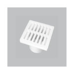 Rejilla Cuadrada Silplast Ciega/Sencilla 3X2 Pulgadas