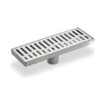 Rejilla Piso Rectangular Grival Acero Inoxidable 30Cm