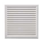Rejilla Ventilación Persiana Pavco 20X20 Cm Pvc
