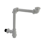 Sifón Botella Ahorraespacio Grival Blanco