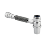 Sifón Botella Flexible Metalizado Grival