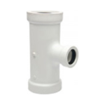 Tee Reducción Pvc Up Pavco 4X2 1/2 Pulgadas