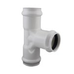 Tee Up Corto Pavco Pvc Infraestructura 2 1/2 Pulgadas