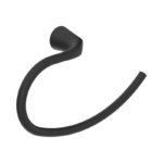 Toallero Argolla Grival Koral Mate Black