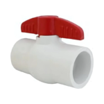 Válvula De Bola Pvc Roscar Blanca 3 Pulgadas