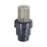 Válvula Pcp Purga De Aire Y Pie Pvc 1 1/2 Pulgada