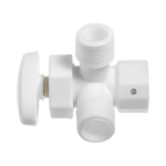 Válvula Regulación Doble Salida Dicol 1/2 Pulgada